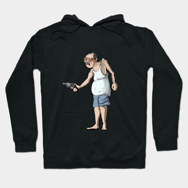 Stick em up Hoodie by Bizzaronaut 